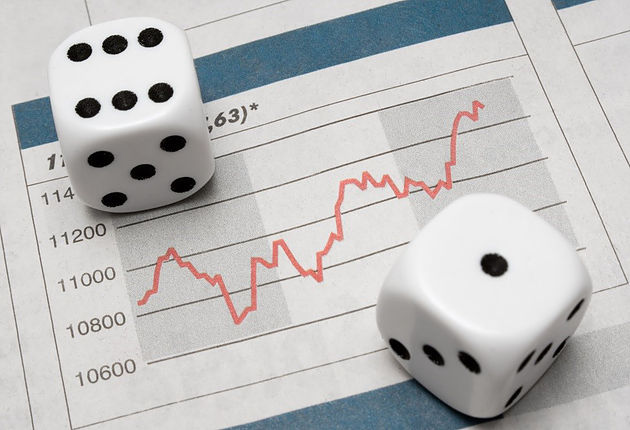 rolling the dice on a paper with business statistics