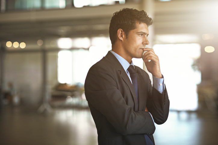 a businessman thinking if his business is ready to franchise