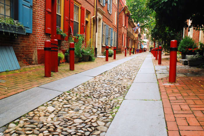 Elfreth's Alley, Philadelphia, Pennsylvania