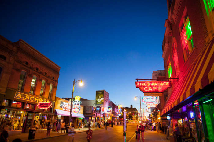 King's Palace Cafe, Memphis, Tennessee